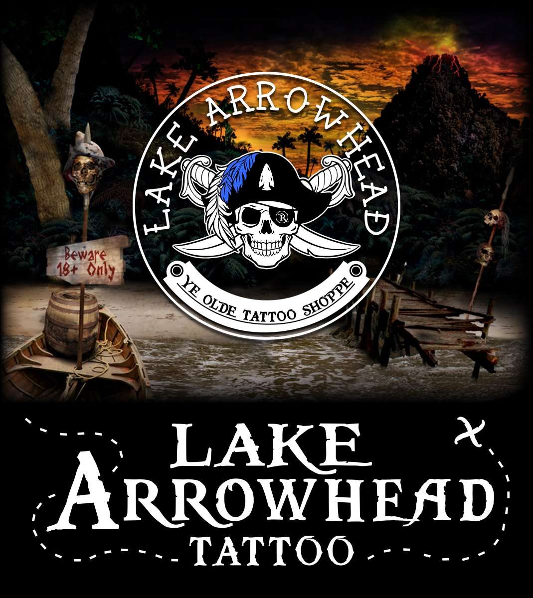 Lake Arrowhead Tattoo logo
